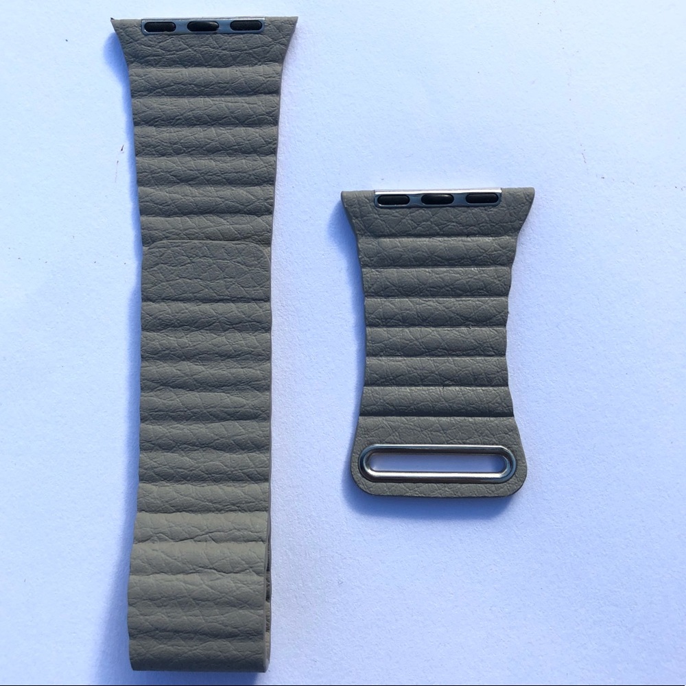 38 mm Leather Magnetic Watch Band For Apple Watch